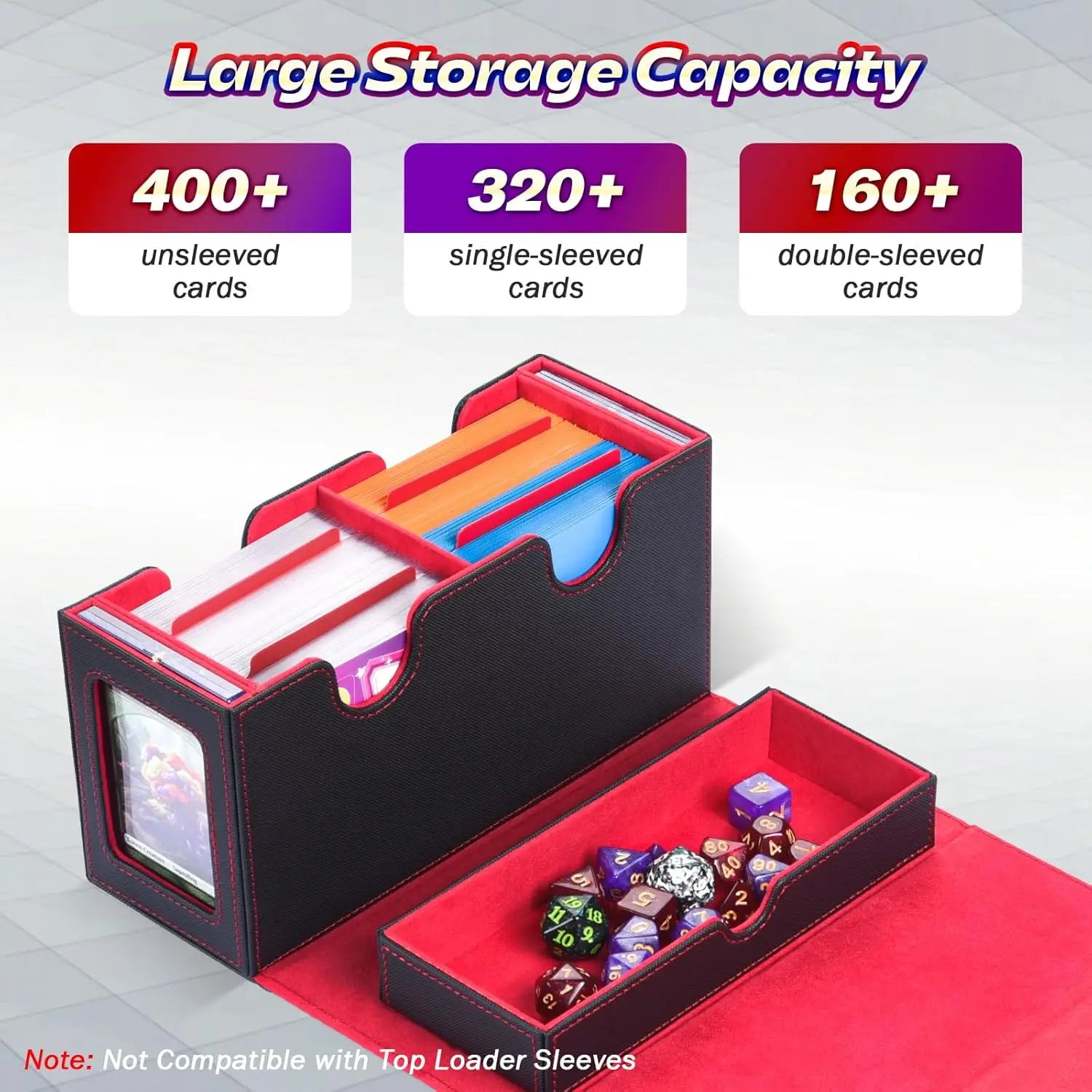 Dual Sight Vault - Double-Window Trading Card Case