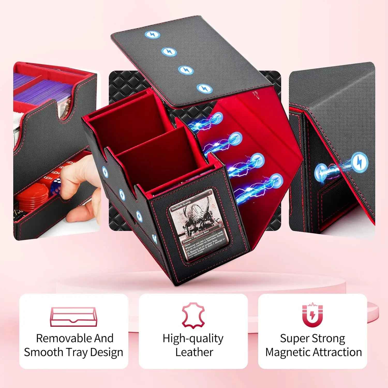 Dual Sight Vault - Double-Window Trading Card Case