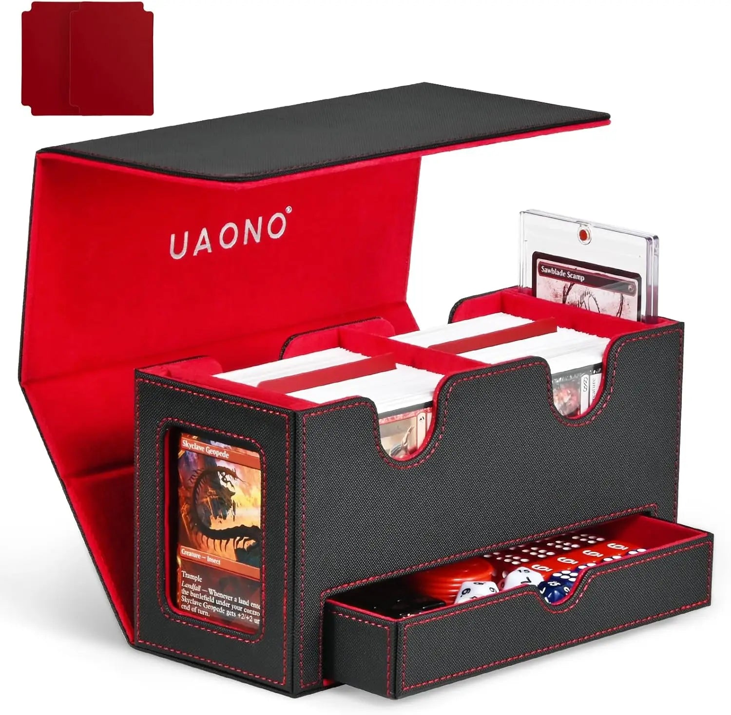 Dual Sight Vault - Double-Window Trading Card Case