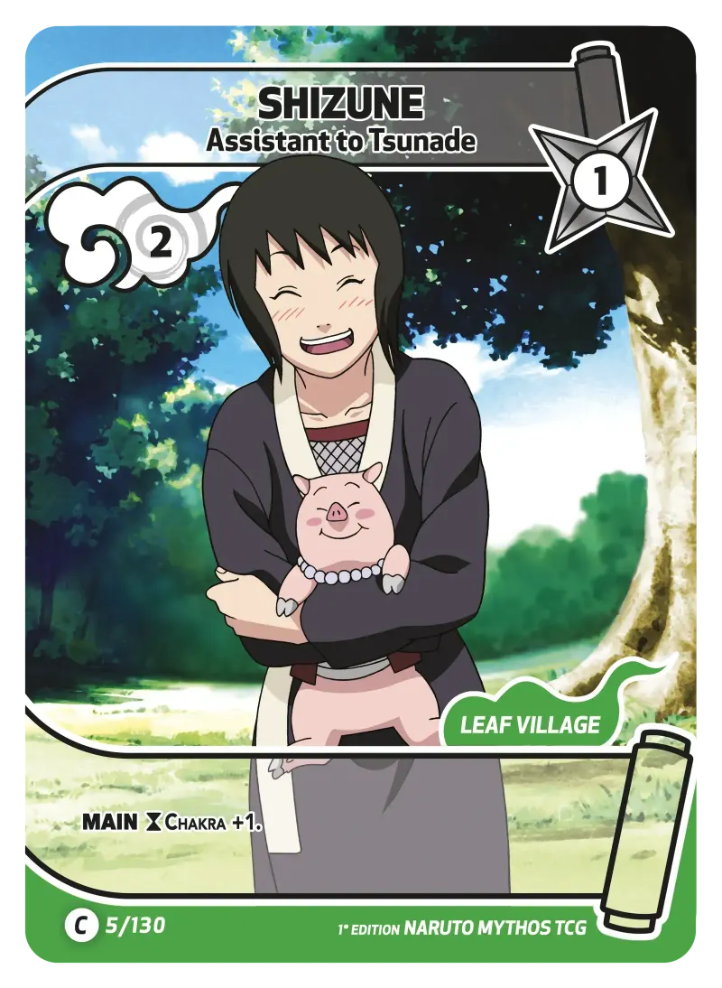 SHIZUNE - Assistant to Tsunade - KS-005-C