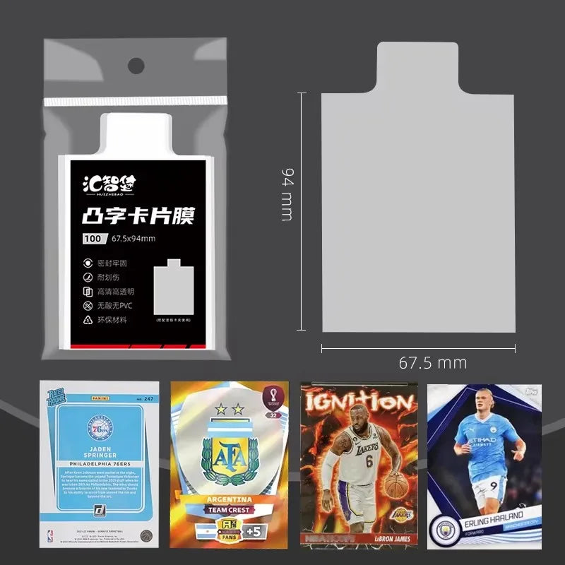 Pull Tab Sleeves for Toploader