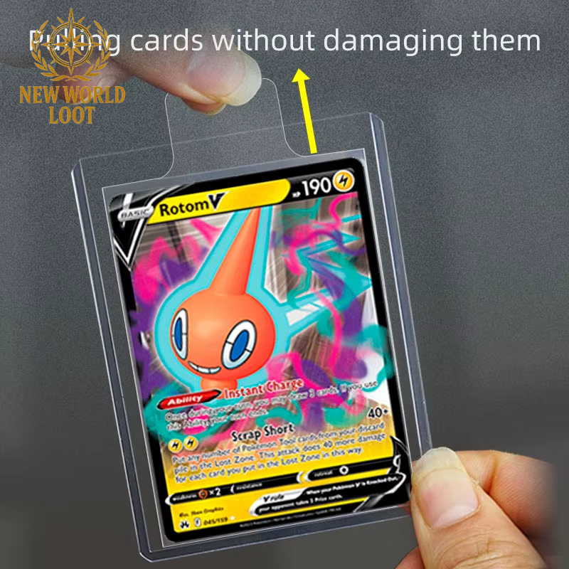 Pull Tab Sleeves for Toploader