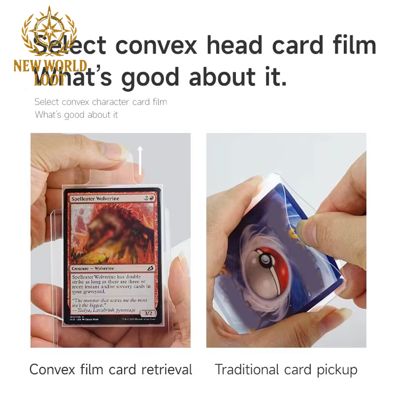 Pull Tab Sleeves for Toploader