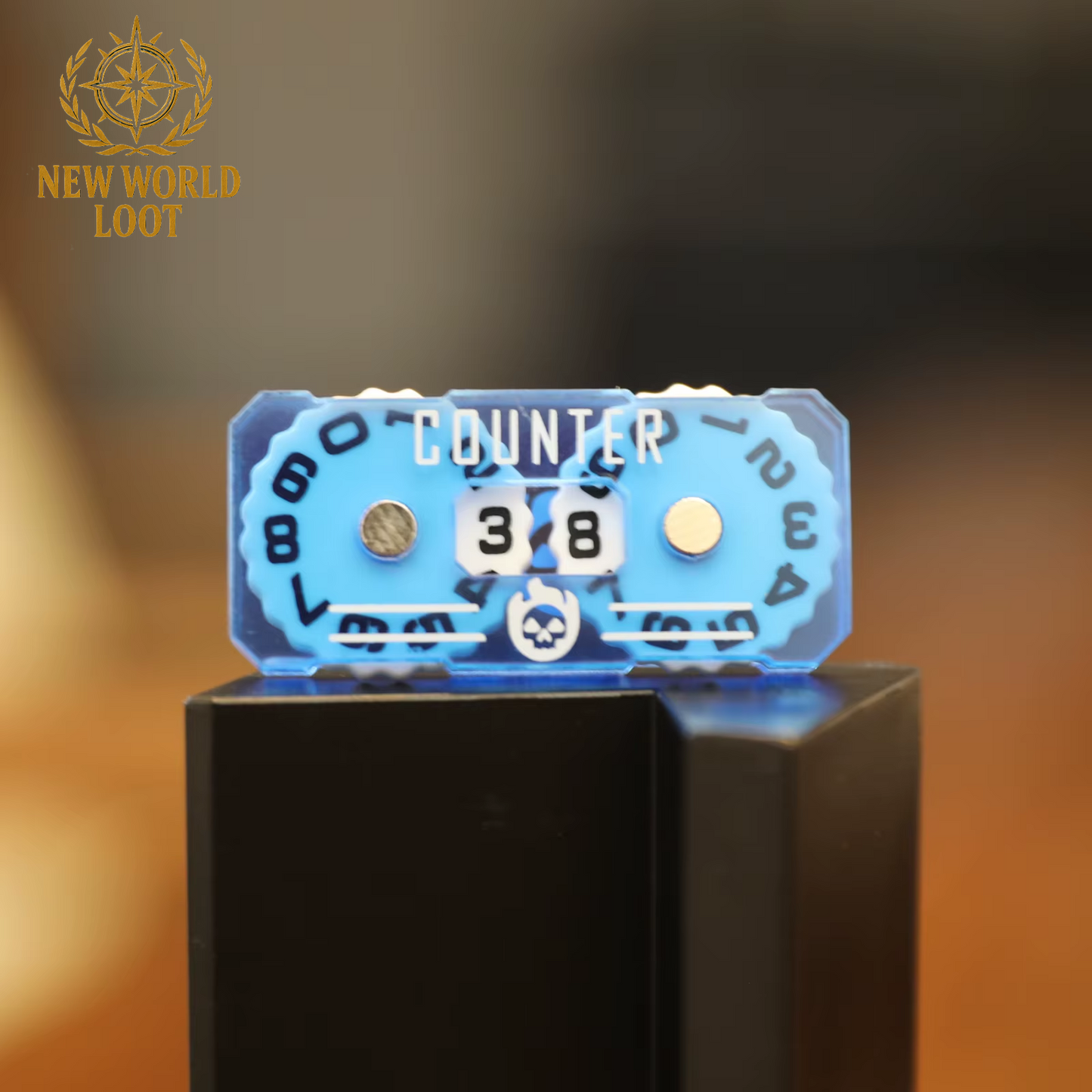 Dual Tracker – Dual Player Hit Points Accessory for Card Games