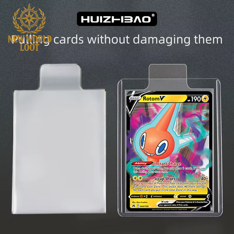 Pull Tab Sleeves for Toploader