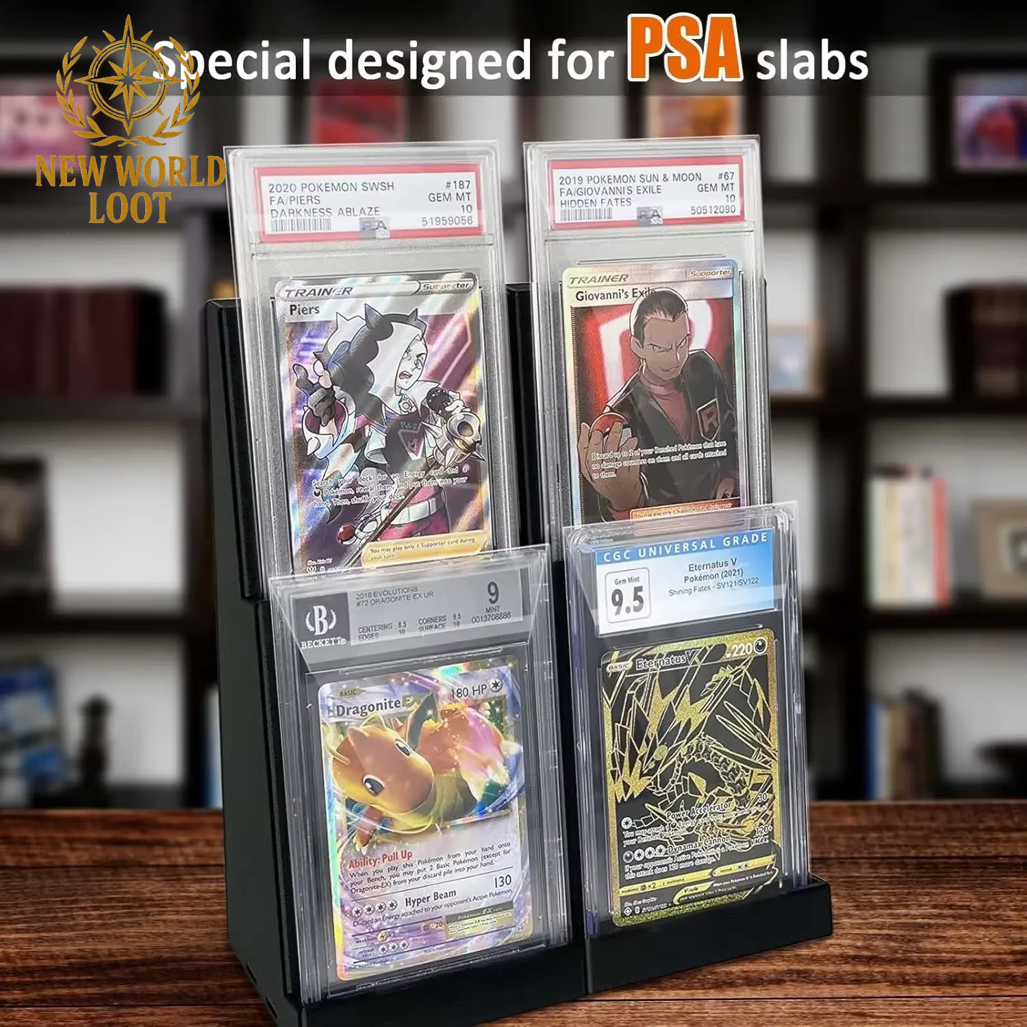 100pcs Graded Card Sleeves – Ultra Protection for PSA/BGS Cards