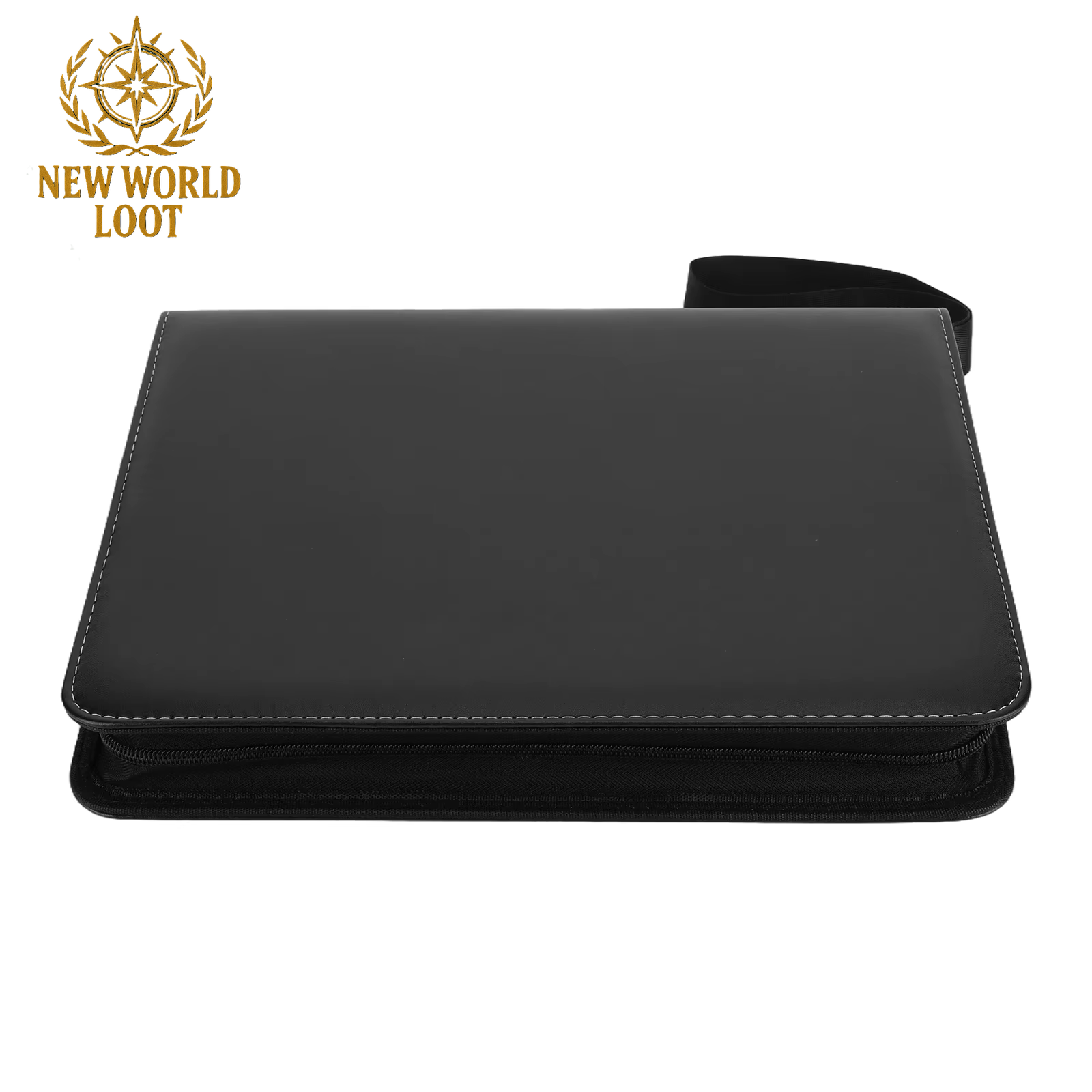 900‑Pocket Trading Card Binder – Side‑Loading, Zippered