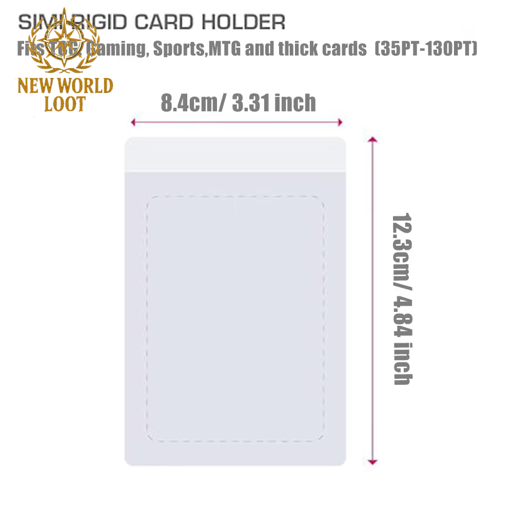 Semi‑Rigid Grading Card Holders